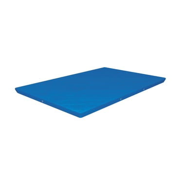 Bestway Couverture Rectangulaire pour Piscine hors Terre 118 Pouces x 79 Pouces, Bleu