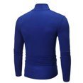 thumbnail image 4 of DPTALR Homme Col Roulé Uni Décontracté Chandail T-shirt Chandail de Base, 4 of 4
