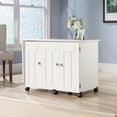 thumbnail image 3 of Sauder® Sauder Select Sewing/Craft Cart, Soft White, 414873, 3 of 5