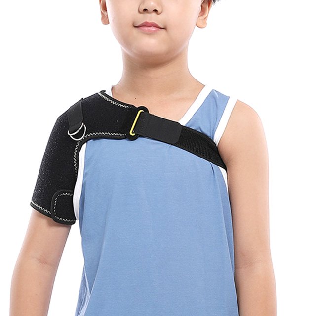 Épaule en Tissu Portable de Remplacement Professionnel Taille Unique Réutilisable Lavable Adulte Enfants Attelle Élastique Type 14