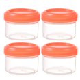 thumbnail image 1 of SUTENGDA Salad Dressing Container- 35ml Small Containers with Lids Leakproof Condiment Containers  Reusable Plastic Sauce Containers Stackable Small Dipping Sauce Cups Set Without BPA (4, 1 of 8