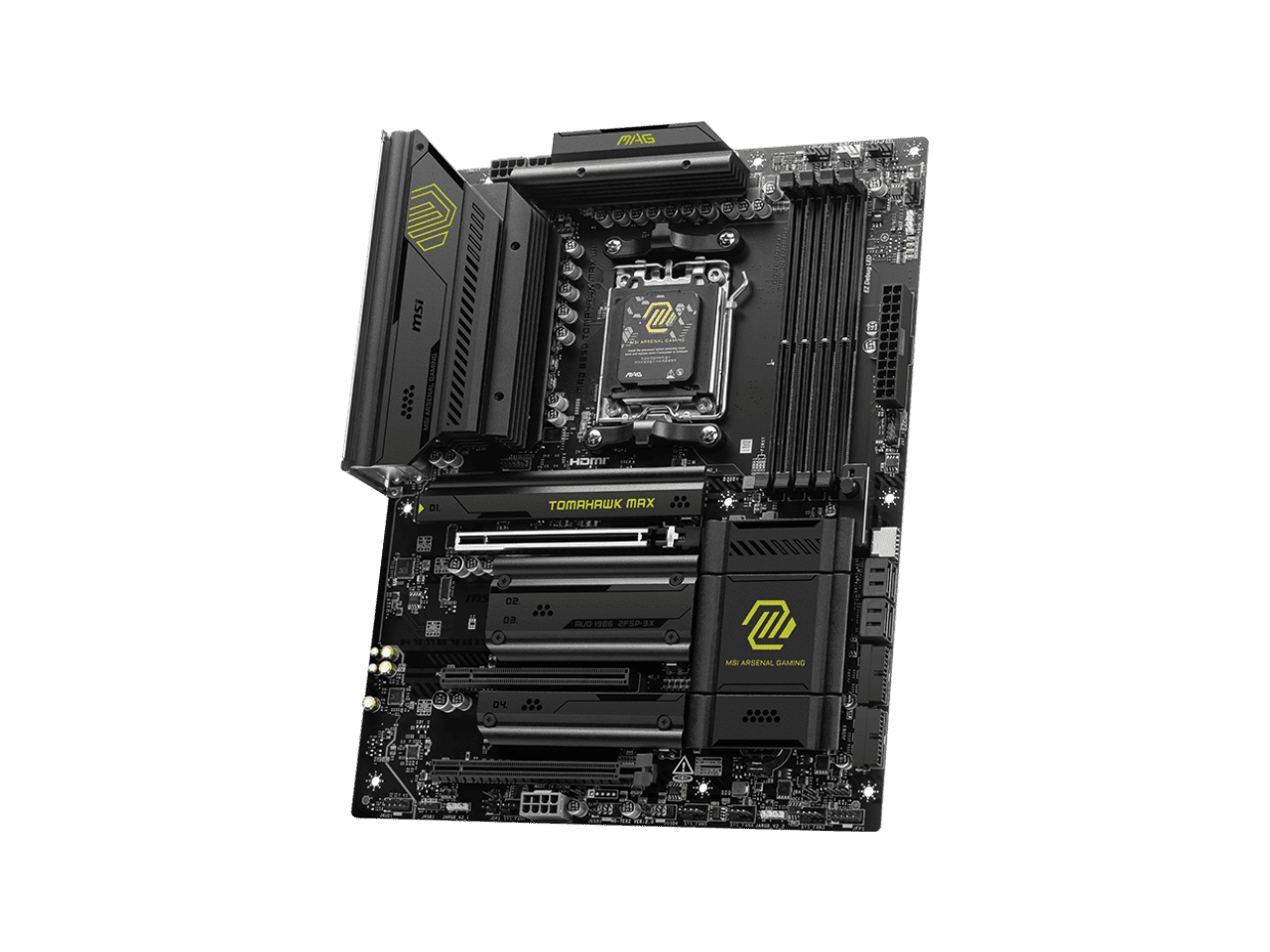 MSI MAG B850 TOMAHAWK MAX WIFI Gaming Desktop Motherboard - AMD