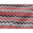 thumbnail image 5 of oneOone Viscose Jersey Light Red Fabric Chevron Craft Projects Decor Fabric Printed By The Yard 60 Inch Wide-3C, 5 of 5