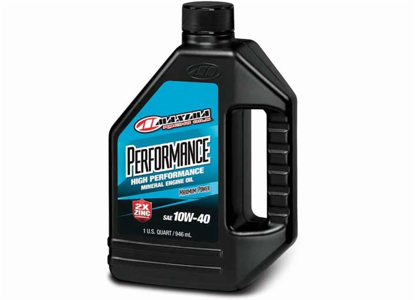 PERFORMANCE MINERAL ENGINE OIL SAE 10W40 1 QT
