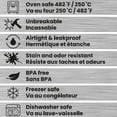 thumbnail image 4 of LocknLock STEEL - Food Container 20 oz/600ml, 4 of 7