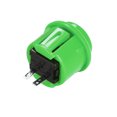 thumbnail image 3 of Unique Bargains 23mm Mounting Hole Momentary Game Push Button Switch Round for Arcade Video Games Green, 10pcs, 3 of 3