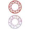 thumbnail image 2 of Ruiboury Lightweight And Easy To Install - Smooth Operation Chain Ring For Bicycles Bicycles Crank Bike Chain 52T red 1Set, 2 of 6
