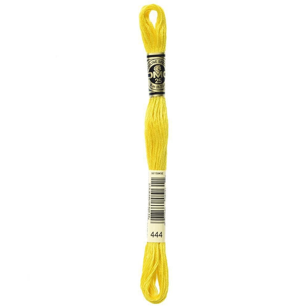 DMC Cotton 6-Strand Embroidery Floss 8 m (8.7 yd) Yellow