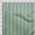 thumbnail image 2 of oneOone Cotton Flex Fabric Multicolor Stripe Printed Fabric 1 Yard 40 Inch Wide, 2 of 3