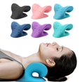 thumbnail image 1 of Neck Shoulder Stretcher Relaxer Massage Chiropractic Traction Device For Pain Relief Spine Alignment Uywsiniker, 1 of 4