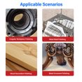 thumbnail image 3 of Straight Pneumatic Sander Tool, Easy Operation 14000RPM 1/4in PT Inlet Wide Application Straight Line Air Sander  for Woodworking, 3 of 7