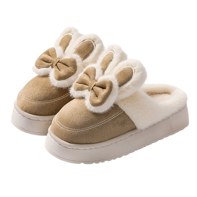 Pantoufles d'Hiver pour Dames Adultes Pantoufles Confortables Pantoufles d'Hiver pour Dames Pantoufles de Maison d'Hiver Chaussures d'Intérieur Pantoufles d'Intérieur d'Hiver pour Femmes