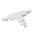 thumbnail image 1 of Elitco Lighting Connecteur en T pour SECTION de Rail, Blanc Mat Givré, 1 of 1