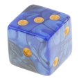 thumbnail image 3 of Milaget dés Six Faces D6 Ensemble de dés Numériques pour Jeu RPG Bleu Noir, 3 of 6