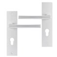 thumbnail image 2 of Y1-13 Sand White Simpel Aluminum Alloy Mechanical Latch Lock Home Security, 2 of 10
