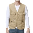 thumbnail image 2 of JDQJBZ Débardeurs pour Hommes sous-Maillots Couleur Unie Col Ras du Cou Hauts d'Été, 2 of 5