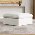 thumbnail image 4 of Sodrens Modular Sectional Sofa,Modern Linen Fabric Couch Free Combination Sofa,Ottoman for Living Room,White, 4 of 10