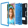 thumbnail image 3 of Mignova for Lenovo Tab P11 Pro Tablet Case , Heavy-Duty Drop-Proof and Shock-Resistant Rugged Hybrid Protective case(with Stand) for Lenovo Tab P11 Pro 11.5 inch (Model:TB-J706F/J706L)(Black/Blue), 3 of 6
