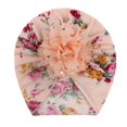 thumbnail image 1 of Hair Wrap Soft Touch Wide Application Polyester Floral Printed Baby Hat Kids Accessories, 1 of 10