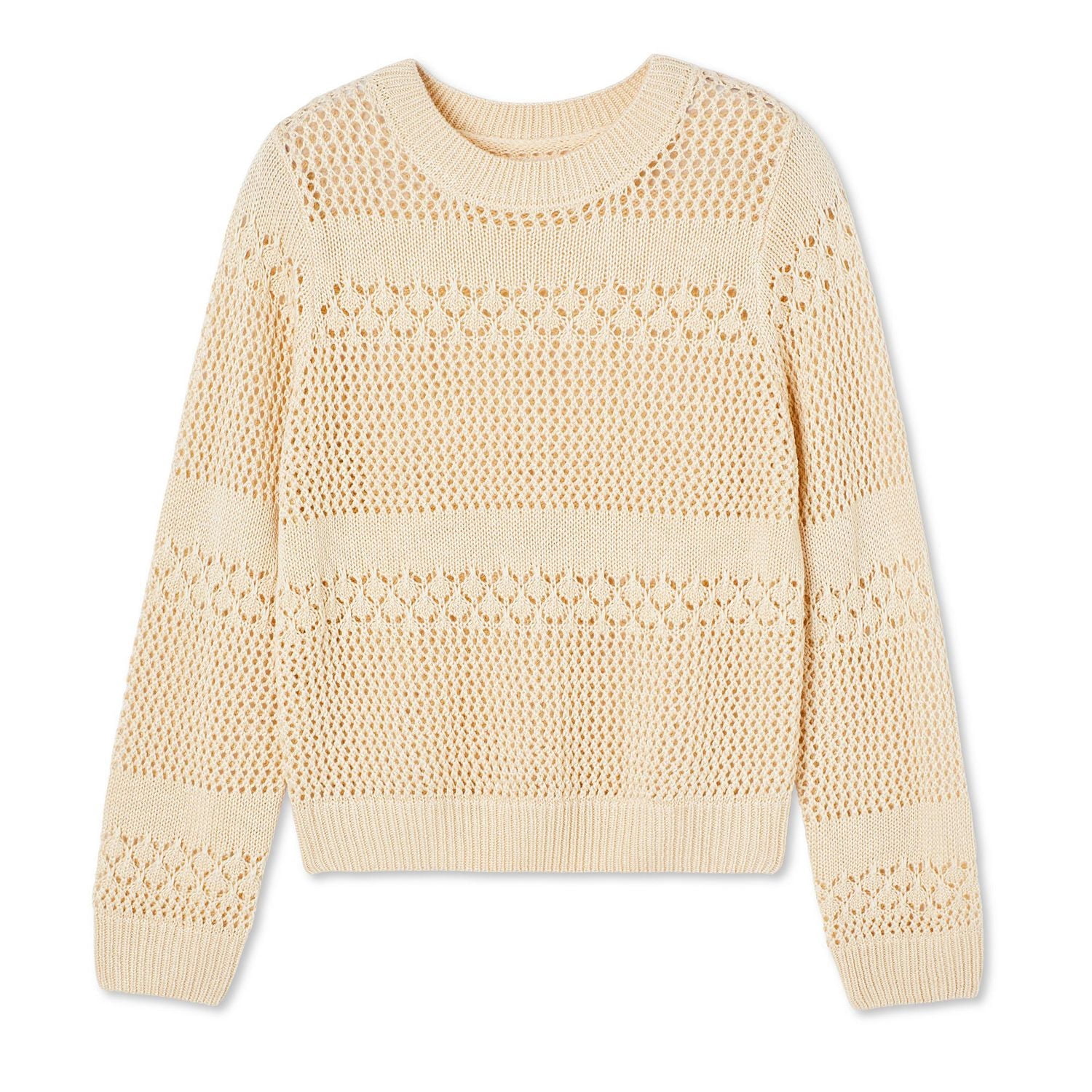 George Girls' Open Knit Sweater