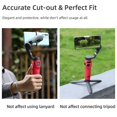thumbnail image 3 of MesaSe Silicone Protective Cover Compatible with OSMO Mobile 6 Soft Stabilizer Protective Case Sleeve Durable Handheld Gimbal Stabilizer Protection Cover Anti-Slip Silicone Cover, 3 of 9