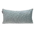 thumbnail image 1 of HomeRoots 402847 Coussin Lombaire Matelassé en Velours Gris, 1 of 1