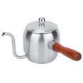 thumbnail image 4 of Cafetière, Bouilloire en Acier Inoxydable, Buse Fine pour Usage Domestique Couleur Acier 500ml, 4 of 8