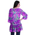 thumbnail image 4 of Moomaya Viscose Georgette Printed Short Shrug Long Sleeves Cardigans For Women, 4 of 5