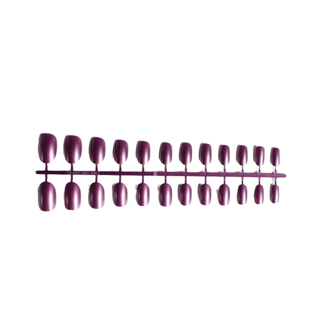 mmirethe Art Delicate Removable Artificial Tips Extension Fingernails Fashion Wraps Manicure Tools Decoration for Girls Type 26