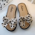 thumbnail image 2 of PMVFHDE Clearance Platform Sneakers for Girl Children Slippers Fashionable And Versatile Exaggerated Sweet Soft Bottom Beach Slippers Beige,35, 2 of 6