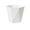 White #4, variant on Fiudx Xiying Large Plastic Flower Pot with Drainage Hole for Indoor Outdoor Plants - 16.5X16X14.5Cm Thickened Planter for Garden Balcony Patio Decor