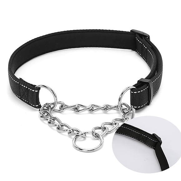 Oliegs Heated Blanket Pet Supplies Nylon Reflective Training Dog Accompanying Soft Dog Necklace P Chain Chocolate