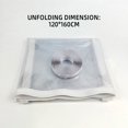 thumbnail image 5 of CHUANK Window Insulation Kit Transparent Easy to Open Plastic Window Wrap for Bedroom Living Room Windows, 5 of 5