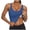 Blue, variant on lcziwo Tank Top with Built in Bra for Women Shelf Bra Camisole Tops Sleeveless Workout Cami Shirt Padded Undershirts Sales of the Day Green XXL
