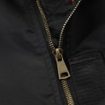 thumbnail image 3 of Styesk Vestes pour Hommes Veste de Baseball pour Homme Couleur Unie Fermeture Éclair Poche Sport Tenue de Travail à Manches Longues à Capuche Veste Décontractée, 3 of 7