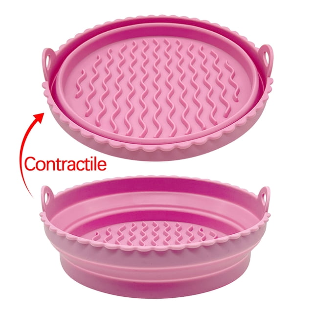 EGNMCR Baking Mats Reusable Fryer BAKING Pad Foldable Fryer Tray Pad Baking ma t