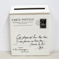 thumbnail image 3 of GUOOL Galvanized Wall Mounted Mail Mailbox Post Postbox Letter Letterbox Box Beige, 3 of 9