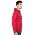 thumbnail image 3 of Fruit Of The Loom Mens Sofspun Hooded Sweatshirt, XL, Fiery Red, 3 of 3
