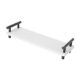 thumbnail image 1 of Bathroom Sink Organizer, Fast Drying Sink Tray Versatile Simple Decorative Tidy white black handle, 1 of 9