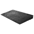 thumbnail image 1 of Silver Spring 4" Maximum Riser, Solid Rubber 3 Channel Threshold Ramp, Black, 1 of 7