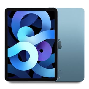 D'origine 2020 Apple iPad Air 4 10.9" Affichage 64GB Stockage WiFi Seulement MYFQ2LL/A - Bleu ciel (fair)
