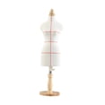 thumbnail image 3 of Mini Robe Moulante Ajustable Femme Petite Robe Exposant le Torse Tailleur 46 cm avec Ligne, 3 of 8