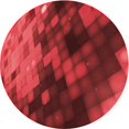 thumbnail image 1 of Ahgly Company Tapis d'Intérieur Rond Lavable en Machine Transitionnel Rouge Lave, 6 Pieds Rond, 1 of 7