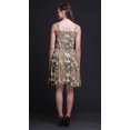 thumbnail image 4 of Bimba Robe Soleil Mini à Taille Smockée pour Femmes, Imprimée, Tenue de Fête d'Été pour les Vacances - Moyen, 4 of 5