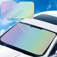 thumbnail image 1 of Meitianfacai Foldable Car Sun Shades for Windshield, Double-sided Aluminum Foil Sun Shade, Sun Blocker Car Window Shades from UV Rays, Suitable Fit All Auto,51x27'', 1 of 9