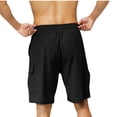 thumbnail image 4 of FAIWAD Men Lightweight Quick Dry Shorts Athletic Running with Pockets Elastic Waist Drawstring Gym Short Pants, 4 of 4