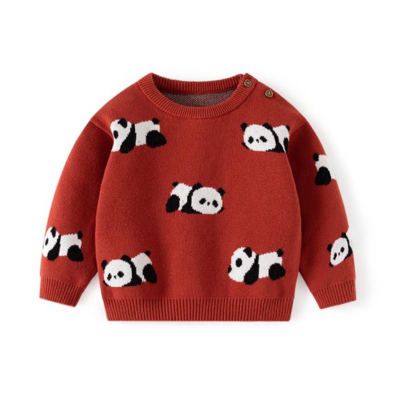 Kids Sweaters Knit Crewneck Long Sleeve Gradient Pullover Children Hoodies Boys Pullover Knitting Pattern Sweaters for Kids Hoodies for Toddler Boys Kid Zip up Hoodie Sweater 8 Christmas Red 12-18M