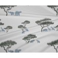 thumbnail image 4 of oneOone Polyester Lycra Fabric Tree & Animals Ikat Print Fabric By Yard 56 Inch Wide, 4 of 4