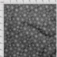 thumbnail image 4 of oneOone Georgette Viscose Dark Gray Fabric Abstracts Sewing Material Print Fabric By The Yard 42 Inch Wide, 4 of 5