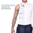 thumbnail image 4 of Men's Slimming Body Shapewear Vest Shirt Compression Abdomen Tummy Belly Control, 4 of 6